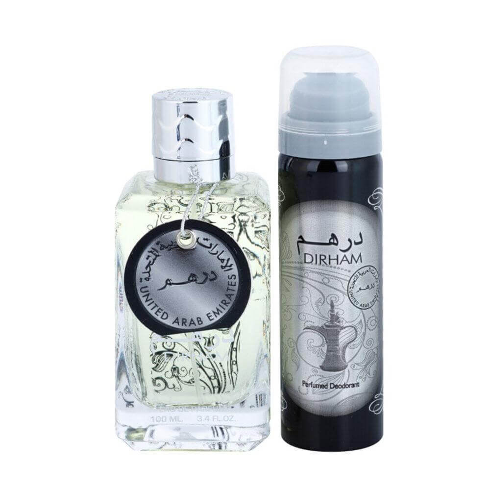 Dirham Silver 100ml EDP with Deodorant by Ard Al Zaafaran