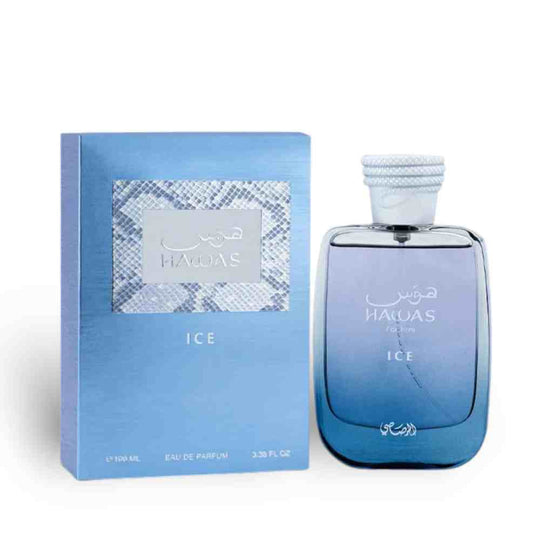 Hawas Ice 100ml EDP by Rasasi