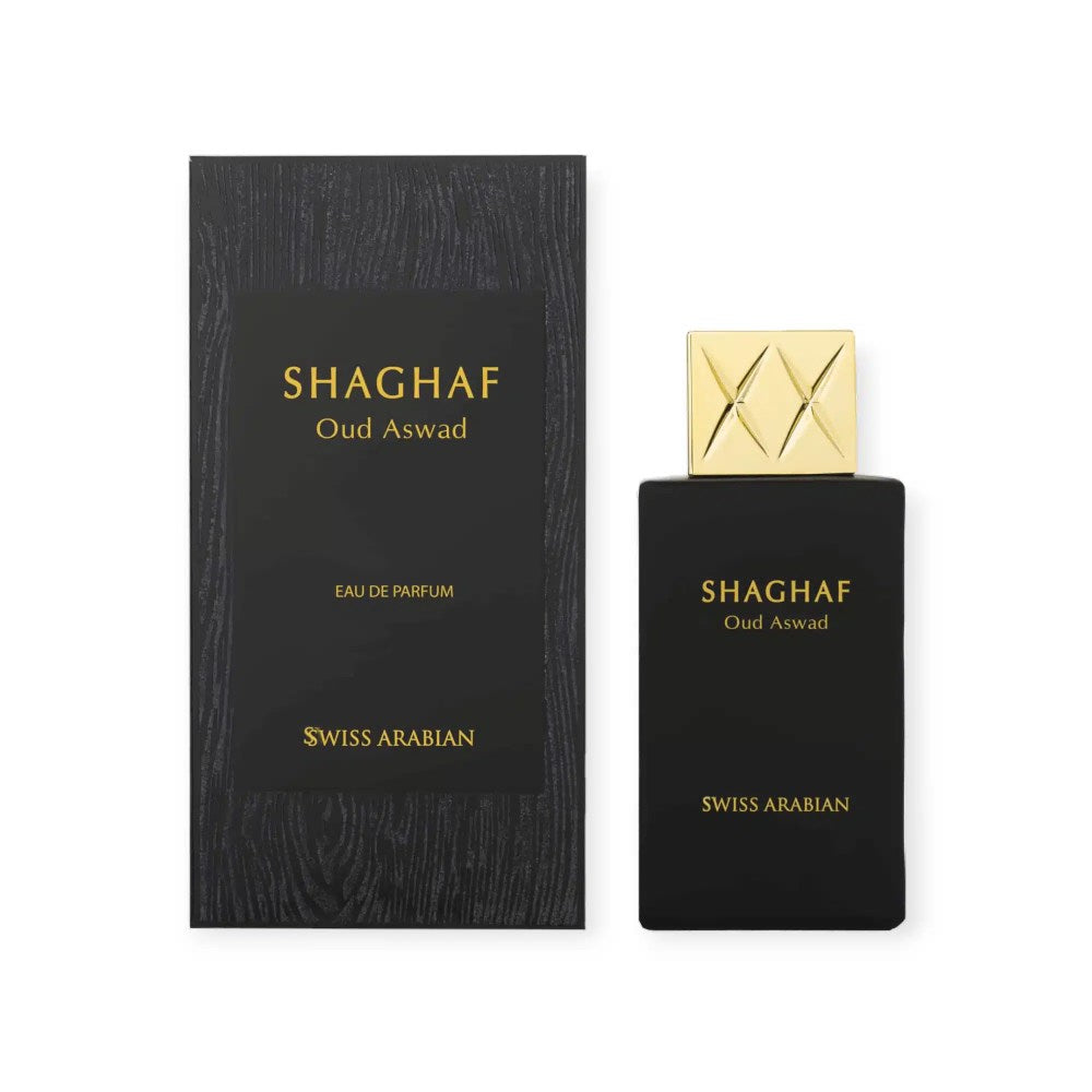 Shaghaf Oud Aswad Perfume 75ml EDP by Swiss Arabian