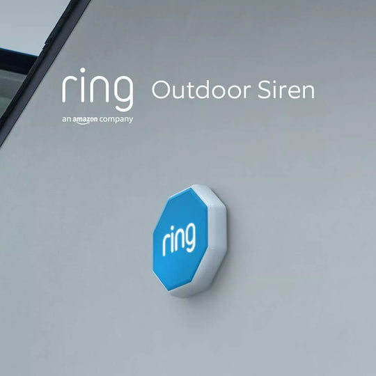 Ring Alarm Outdoor Siren 100 dB for Ring Alarm System Z-Wave