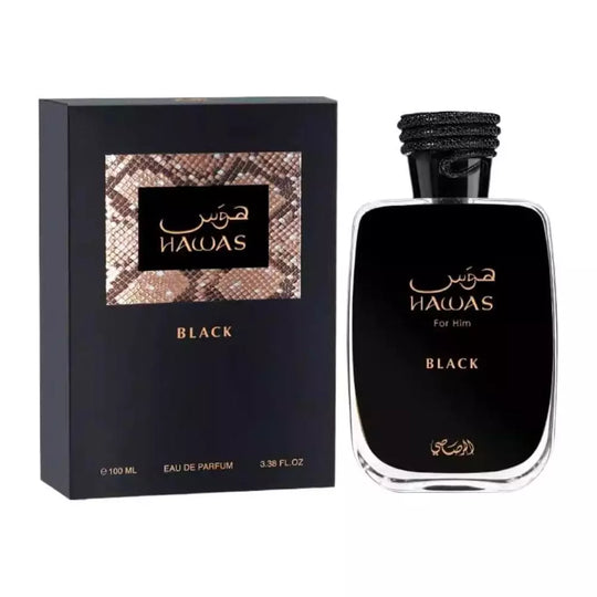 Rasasi Hawas Black eau de parfum for men